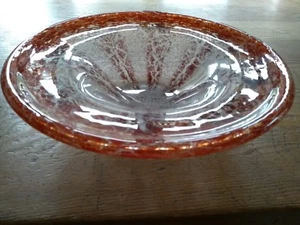 WMF Art Deco Ikora Karl Wiedmann Hand Blown Glass Dish - Picture 1 of 5