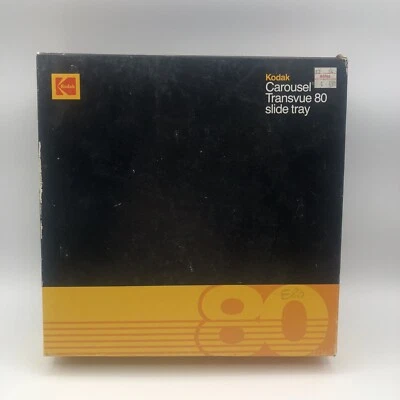Kodak Carousel Transvue 80 Slide Tray With Original Box - Image 1 of 4