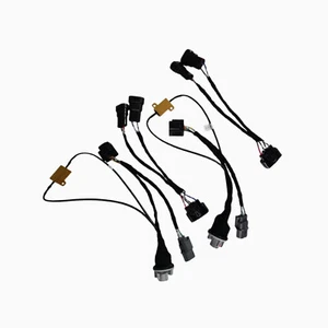 Headlight Adapter Wire 2013-2015 HONDA Accord Sedan Halogen to 16-18 Touring LOJ - Picture 1 of 10