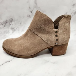 UGG Koolaburra Sofiya Wildleder Booties hellbraune Leder Stiefeletten Damen 8 - Bild 1 von 9