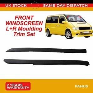 FRONT WINDSCREEN L+R Moulding Trim Set FOR Mercedes W638 Vito A6386980079 - Picture 1 of 9