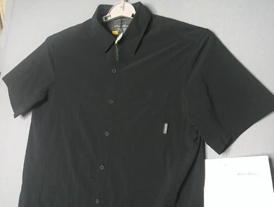 Eddie Bauer Button Shirt Mens Small Rare OOAK Sample Design Proof Perforated LE - Image 1 of 4