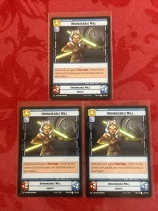 3x Star Wars Unlimited - Voluntad inquebrantable - 071/257 Crepúsculo de la República x3 - Imagen 1 de 6