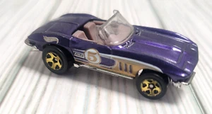 Hot Wheels Diecast 1999 Corvette 1965 Purple Replacement Parts Loose - Picture 1 of 5