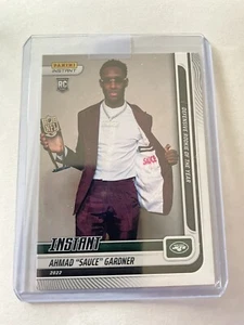2022 Panini NFL Instant #269 AMHAD Sauce GARDNER Defensive ROY Jets In Hand - Picture 1 of 2