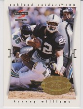1997 Score Hobby Reserve #103 Harvey Williams (Raiders)