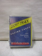1991 Dirt Trax Racing Cards First Edition Part II Set