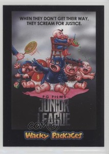 2018 Wacky Packages Go to the Movies Action Film Stickers Ludlow Back 14/99 0fr5