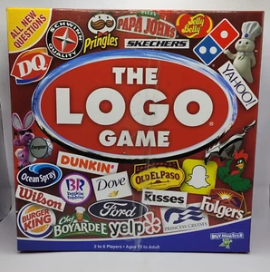 The Logo Board Game, Play Monster Games CIB - Picture 1 of 7