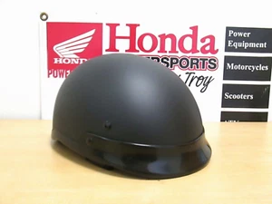 *SKID LID* TRADITIONAL HELMET  FLAT BLACK   SIZE: M  -OPEN BOX- - Bild 1 von 2