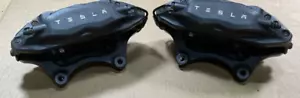 genuine tesla model s front brake calipers L R PAIR 2016-20 TESTED - Picture 1 of 2