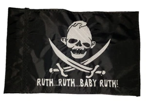 Custom SLOTH BABY RUTH FLAG ATV UTV Kayak VELERO Se adapta a todos los látigos - Imagen 1 de 4