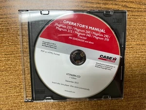 Case Operators Manual CD for Magnum 235, 260, 290, 315, 340, & 370 - Picture 1 of 1