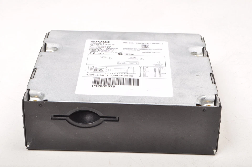 SAAB 9-3 II 2.0 16V 150CV Modulo Centralina 12805676 12805676YA - Immagine 1 di 4