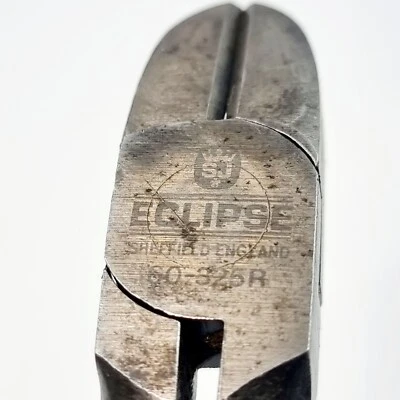 ECLIPSE 60-325R DIAGONAL CUTTING NIPPER SIDE CUTTER PLIERS 160mm PERFECT WORKING - Image 1 of 4