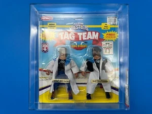 1985 Remco AWA All Star Wrestlers Tag Team Long Riders Irwin AFA 75+ - Picture 1 of 4