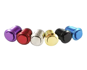 Tesi IDO 12mm Momentary Metal Push Button Guitar Kill Switch - Picture 1 of 31