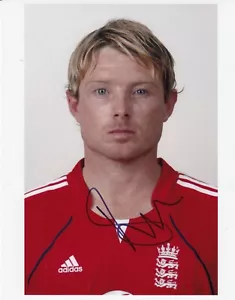 Cricket - Ian Bell - handsigniertes 8x10 Foto - England - COA - Bild 1 von 1