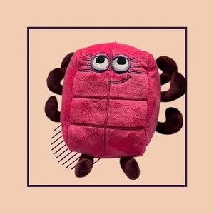 Numberblocks Eight (Octoblock) Plush Toy with Suction Cup - Picture 1 of 4