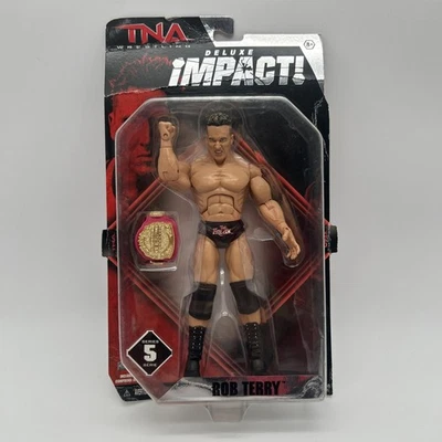 Figura TNA Deluxe Impact Rob Terry Lucha Libre Freak Championship Luchador NUEVO WWE Foto 1 de 4