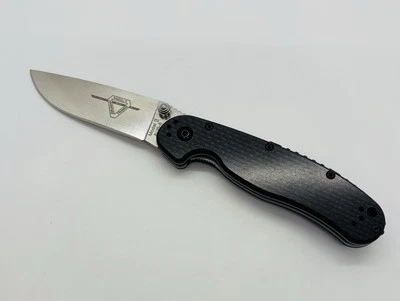 Ontario RAT II Linerlock Carbon Fiber Pocketknife - Image 1 of 4