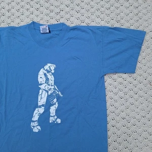 Vintage Halo Master Chief Microsoft Xbox Bungie Videospiel Promo T-Shirt - Medium - Bild 1 von 8