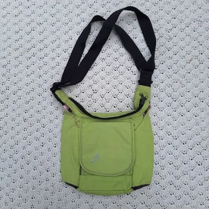 Overland Equipment Umhängetasche Canvas kleine Handtasche Schulter grün geblümt - Bild 1 von 12