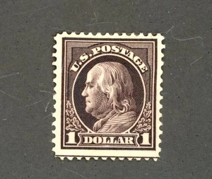 U.S. STAMP ~ SC. 423 ~ $1 FRANKLIN ~ MINT HINGED - Picture 1 of 2