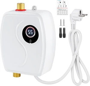 Scaldabagno Elettrico Istantaneo, Scaldabagno Elettrico Da Cucina 220V 3800W, Mi - Foto 1 di 12