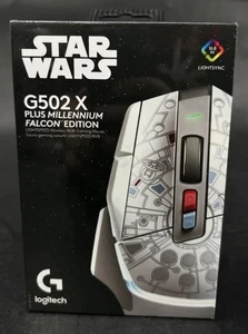 NIB Logitech G502 X PLUS Wireless Mouse - Star Wars Millenium Falcon Edition - Picture 1 of 3