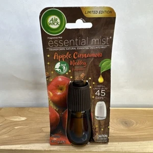 Air Wick Essential Mist Refill/ Apple & Cinnamon Medley Fragrance Essential Oils - Picture 1 of 2