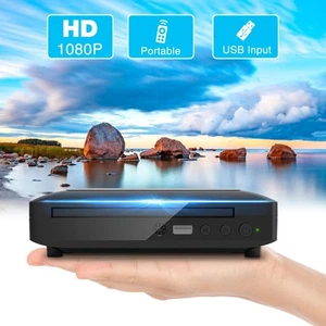 1080P Mini DVD Player DVD Player Für TV  DVD Player HDMI USB Fernbedienung - Bild 1 von 18