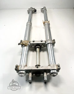 1990 1991 KAWASAKI KX125 KX 125 OEM FRONT FORKS SHOCK SUSPENSION CLAMPS - Bild 1 von 17