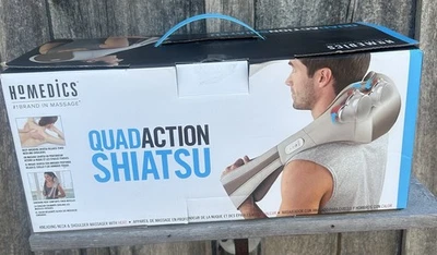 Masajeador Shiatsu HoMedics NMS-620H de cuatro acciones para cuello y hombros con calor Foto 1 de 4