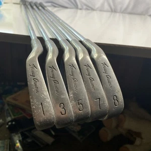 Left Handed Tommy Armour 845s Silver Scot Iron Set 5 Clubs (1, 3, 5, 7 & 8) - Picture 1 of 6