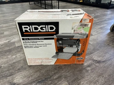 New Ridgid R4331 15 Amp 13"  Thickness Corded Planer - Image 1 of 4