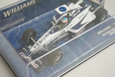 1:43 MINICHAMPS 430000010 Williams BMW FW22 J.Button #10 model car - Image 1 of 4
