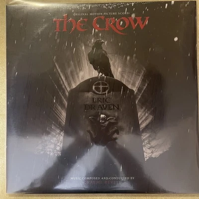 THE CROW Score Deluxe 2x LP Marble Vinyl w/ Poster 500 SEALED Graeme Revell - Image 1 of 2