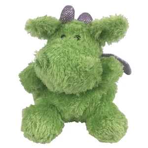 Russ Luvvies Dianne Green Dragon Plush 4" 39602 Purple Wings Hard To Find - Picture 1 of 9