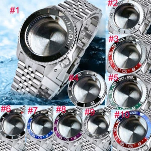 20ATM 42 mm arco vidrio zafiro estuche de repuesto para SKX 007 NH35 NH36 2824 - Imagen 1 de 29