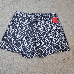 Pantalones Cortos SPANX Sunshine 6" Azul Marino Punto Pintado Para Mujer Talla XL - Imagen 1 de 4