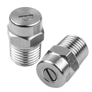 1 X Nozzles 0°, 15°, 25° Or 40° Selectable For Water Broom,undercarriage Cleaner - Picture 1 of 50
