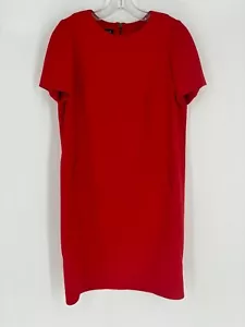 Neu mit Etikett Jones New York Stretch rot Kurzarm Mini Etuikleid Damengröße 8 - Bild 1 von 10