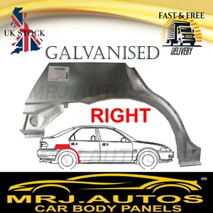 PARA HONDA CIVIC EG9 EH9 91-95 BERLINA 4D ARCO DE RUEDA TRASERO GUARDABARROS PANEL DE REPARACIÓN - Imagen 1 de 6