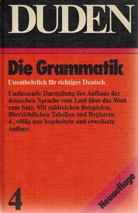 GRAMMATIK/DUDEN V.04, NEUAUFLAGE HC BOOK - Imagen 1 de 1