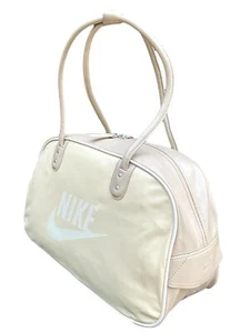 NIKE  HOLDALL Gym Bag  Vintage HERITAGE Medium BA4269 Beige NEW - Picture 1 of 5