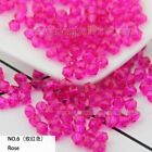 4mm 6mm 8mm Bicone Spacer Glass Crystal Loose Beads For Bracelet DIY Jewelry