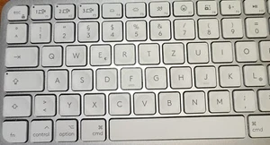 Logitech MX Keys mini for Mac Ersatz-Tasten WEIß mit Tasten-Mechanik QWERTZ