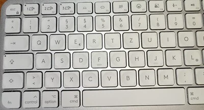 Logitech MX Keys mini for Mac Ersatz-Tasten WEIß mit Tasten-Mechanik QWERTZ - Bild 1 von 4