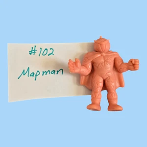 Kinnikuman M.U.S.C.L.E. años 80 Figura Mapman Mattel Men Flesh Color #102 - Imagen 1 de 5